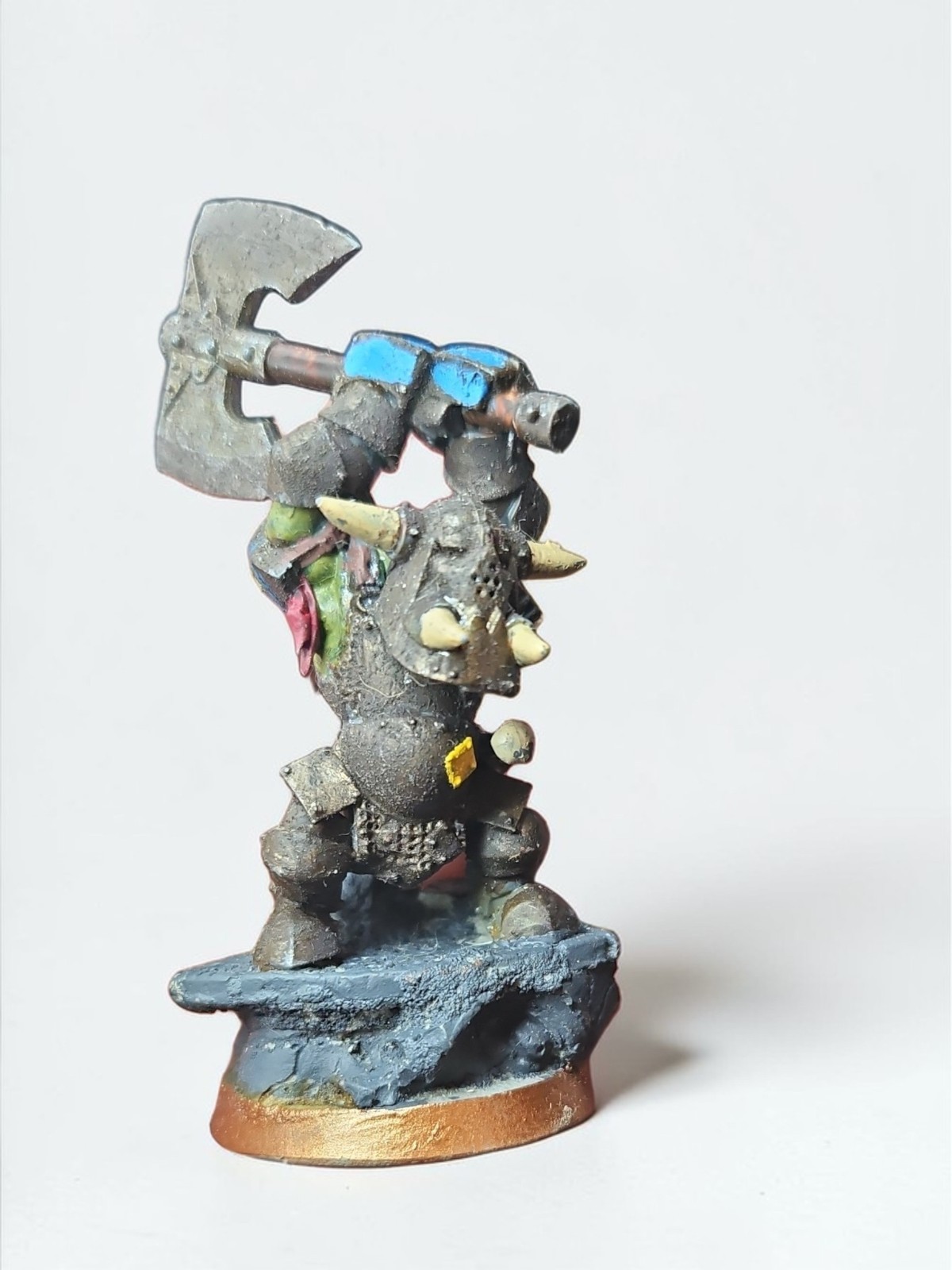 🔥Warhammer Age of Sigmar Orcs and Goblins Black Orc Bigboss Painted 🔥