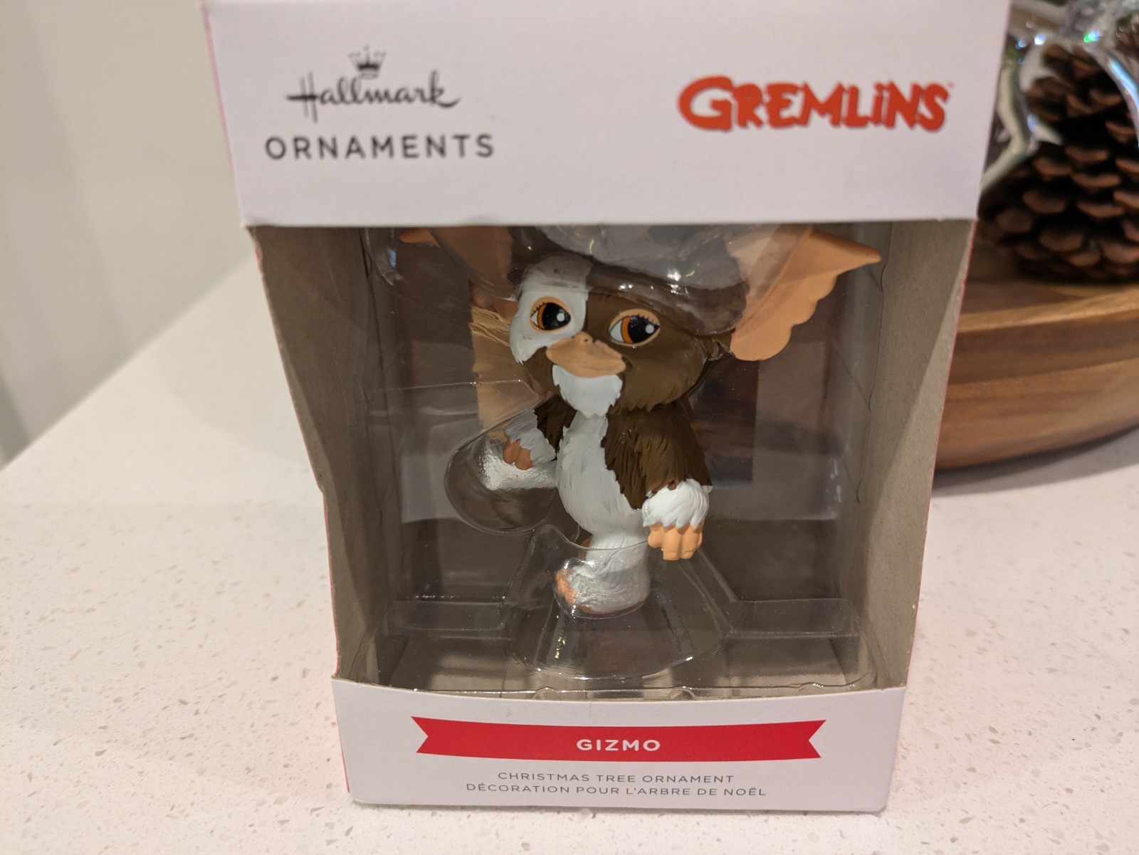 Hallmark Christmas Ornament GREMLINS 2023 GIZMO Warner Bros Figure