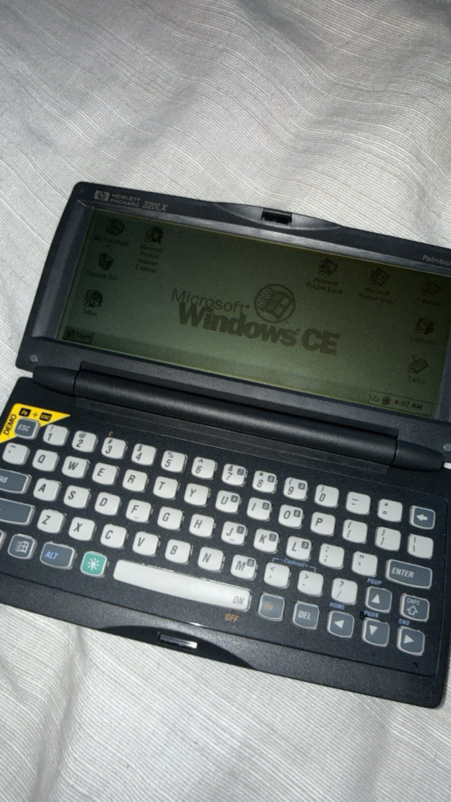 Hewlett Packard HP 320LX Palmtop PC 4mb