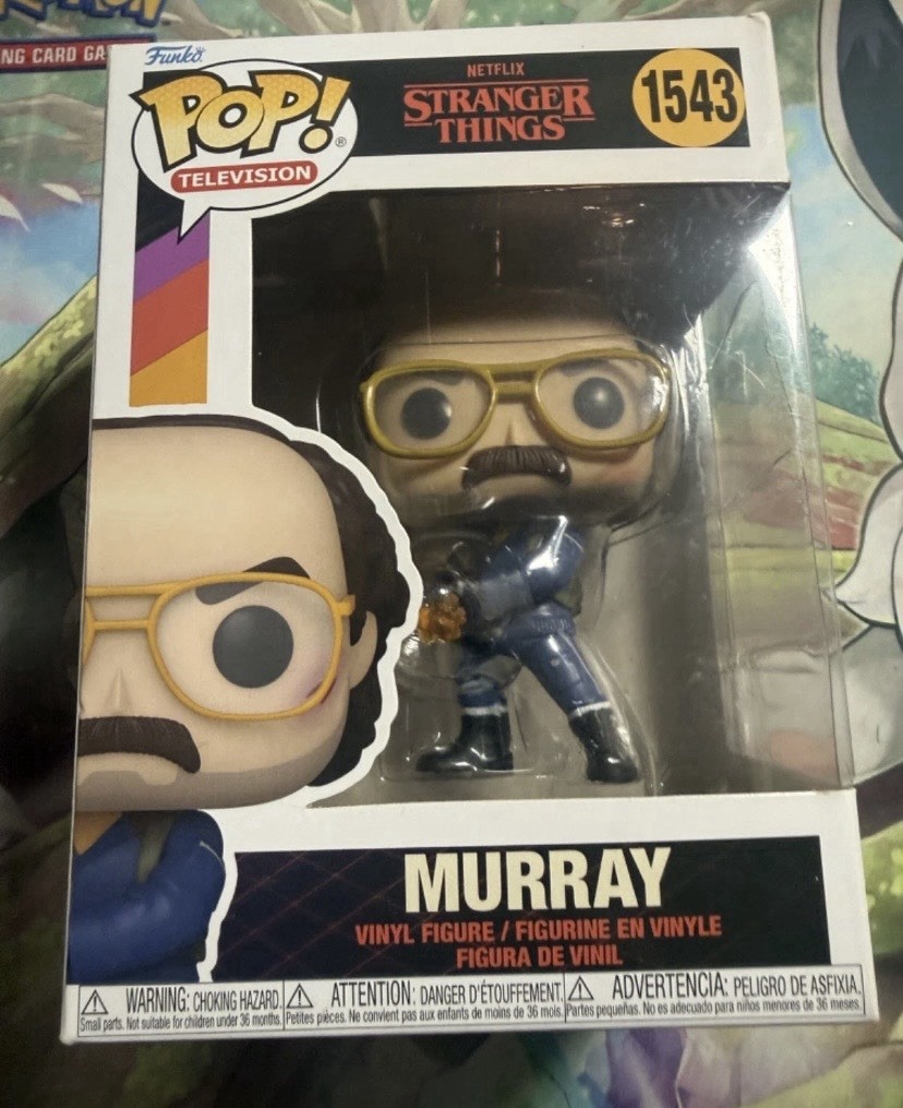 Funko Pop! Vinyl Stranger Things Murray Television Figure #1543