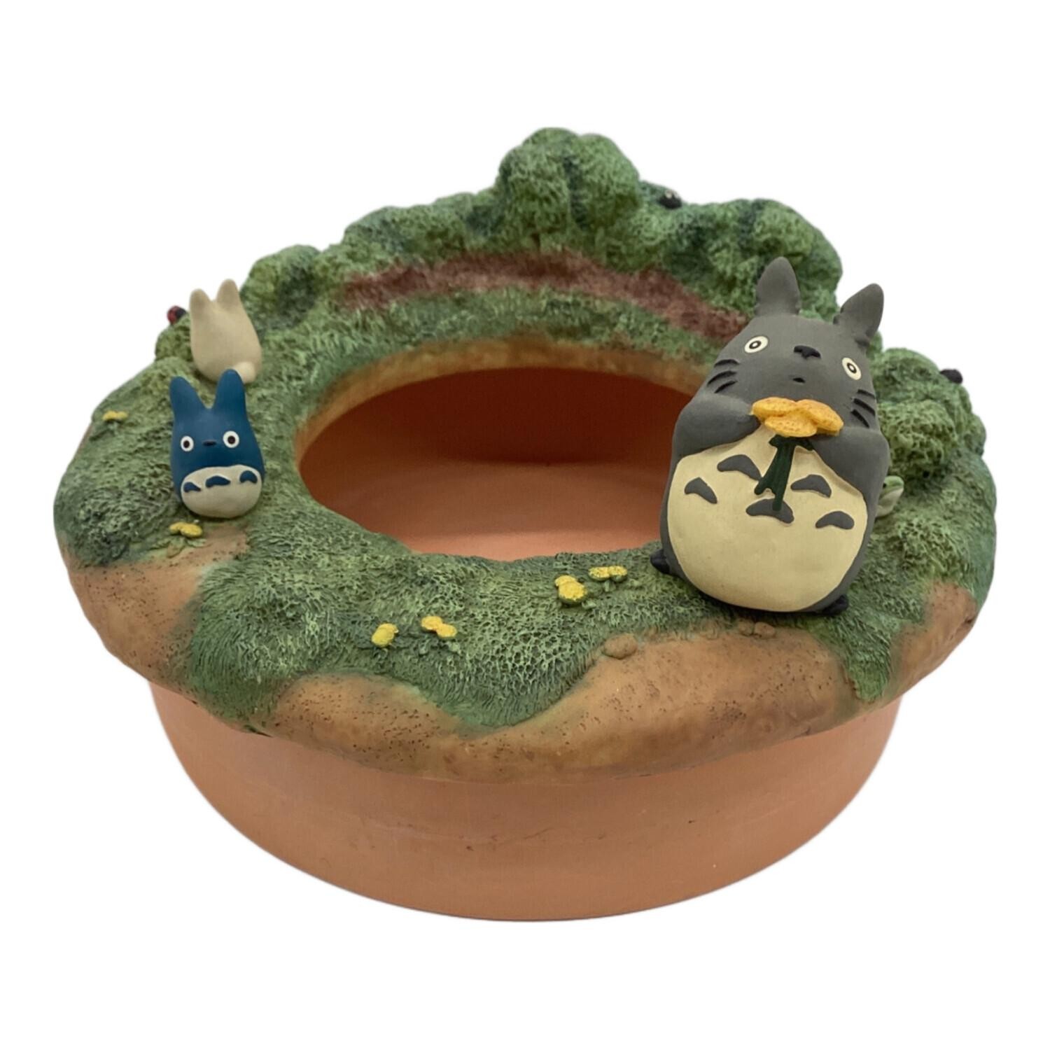 Totoro Diorama Planter Ghibli Used Japan