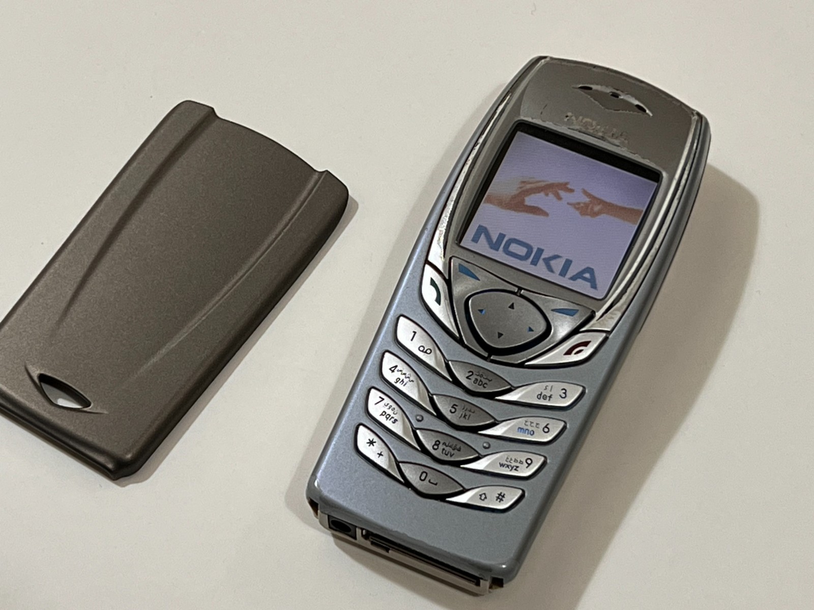 Nokia 6100  Blue color Gsm Vintage Mobile Phone No battery