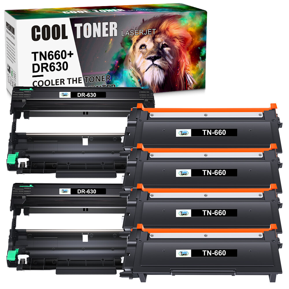 TN660 DR630 Toner Drum For Brother MFC-L2700DW DCP-L2540DW HL-L2300D L2320D LOT