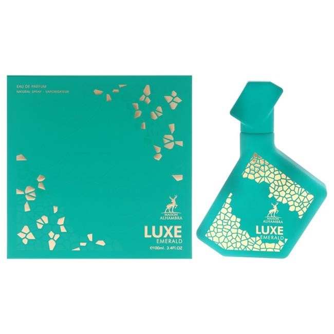 Maison Alhambra I0159737 3.4 oz Luxe Emerald Eau De Parfum for Unisex