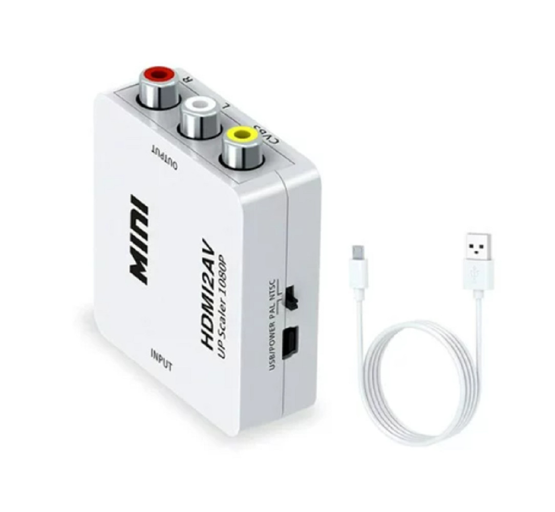 HOTBEST HDMI to RCA Converter Composite AV Adapter Set 1080p Composite