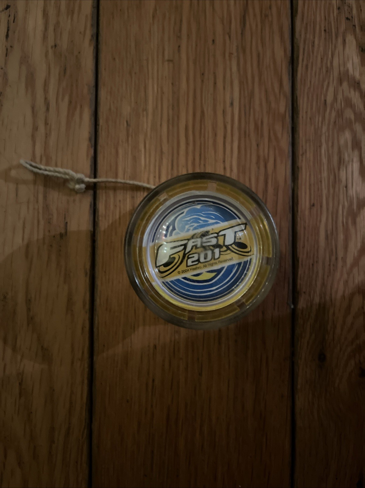 YOYO toy yo-yo Fast 201 Hasbro Bright Yellow yo Baring waves.