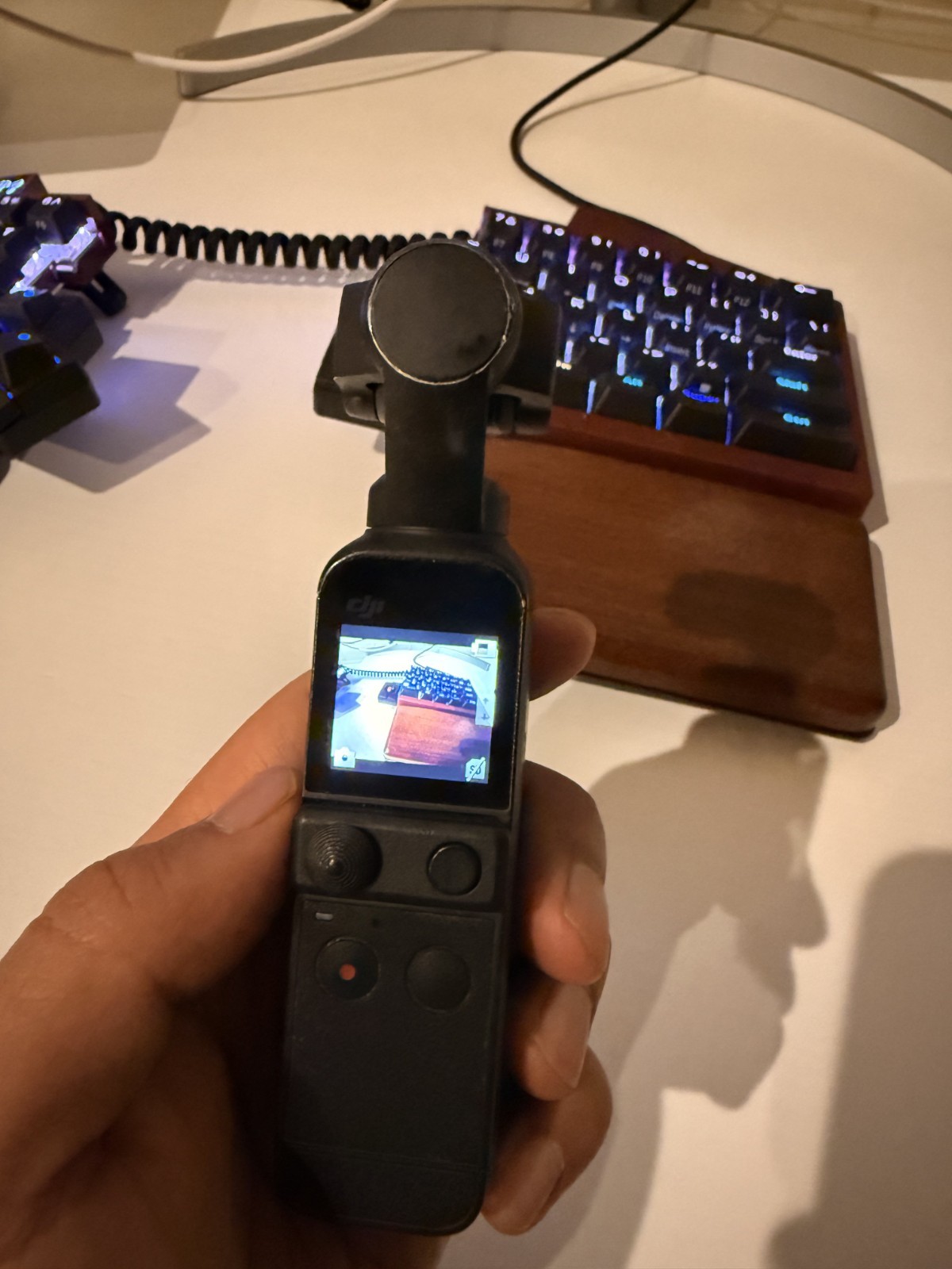 DJI Osmo Pocket 2 + 256GB microSD card + clip mount (no charger)