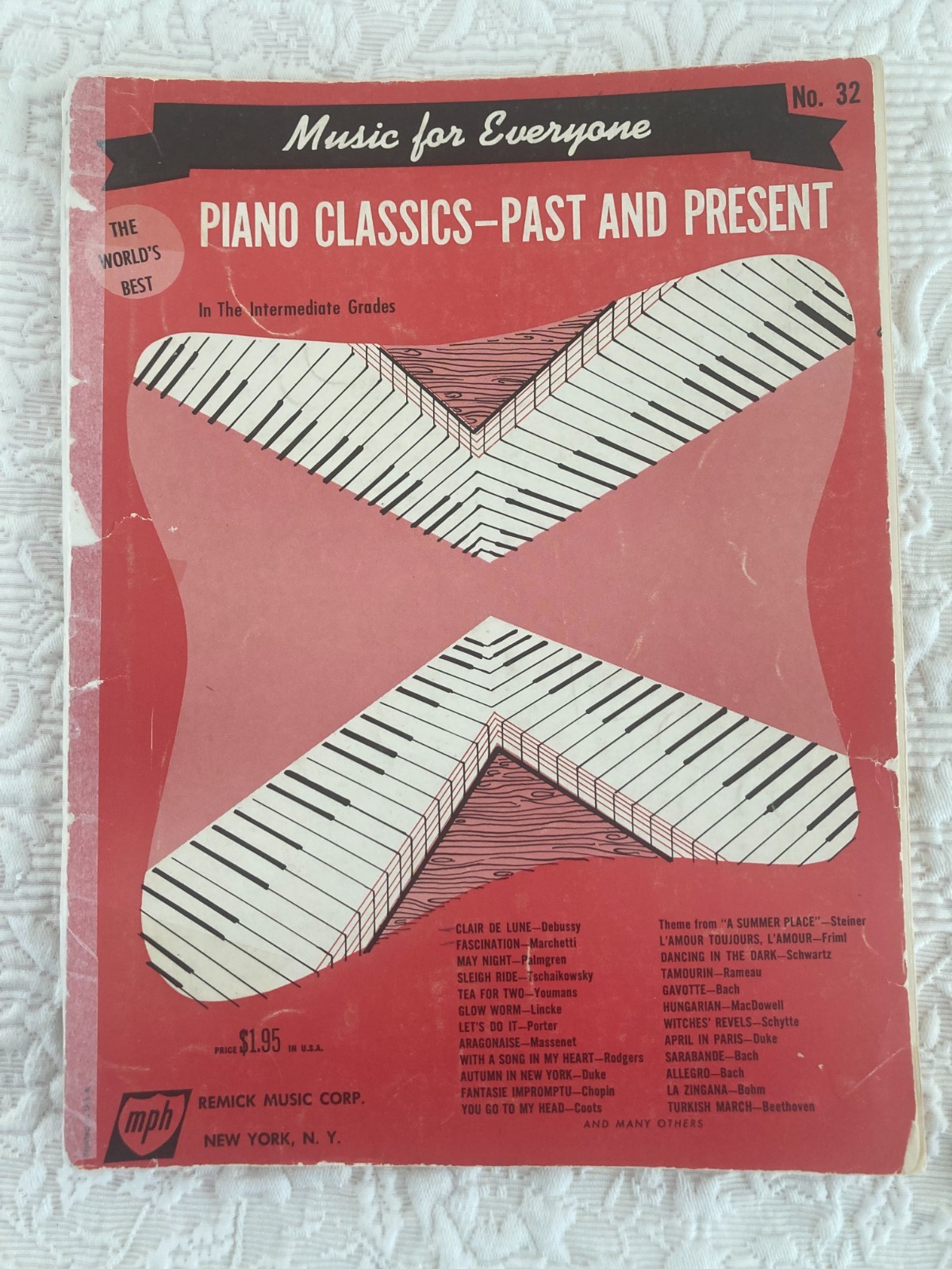 Music for Everyone No. 32 Remick Music Corp - Good Condition