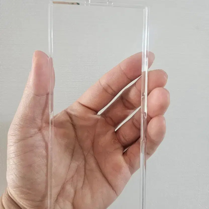 Galaxy Fold 7 Transparent Front Cover Case