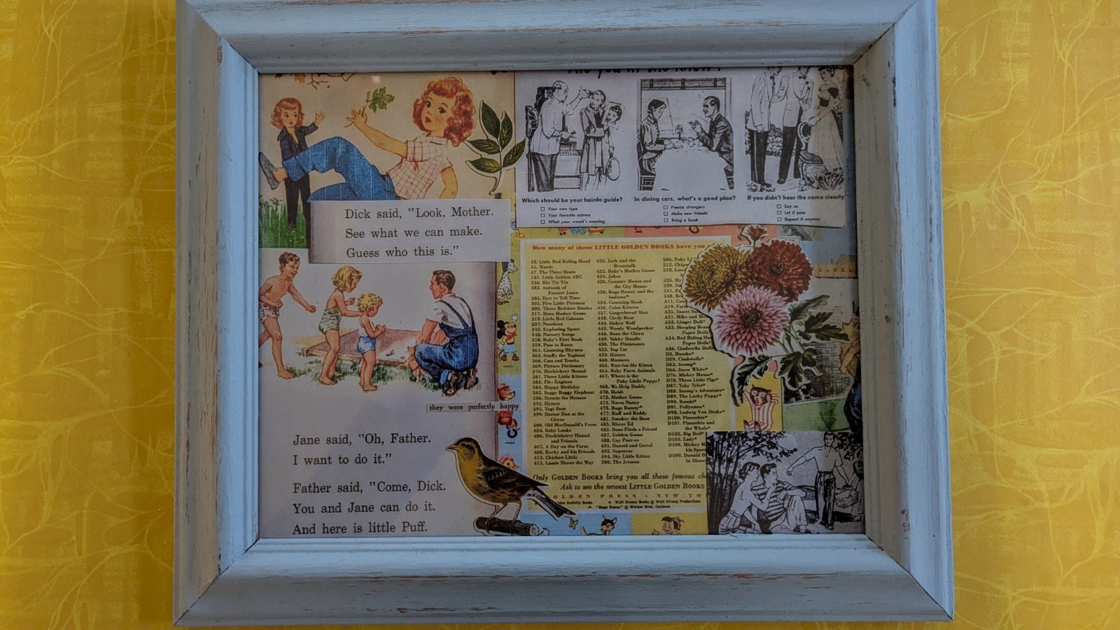 Retro Handmade Collage