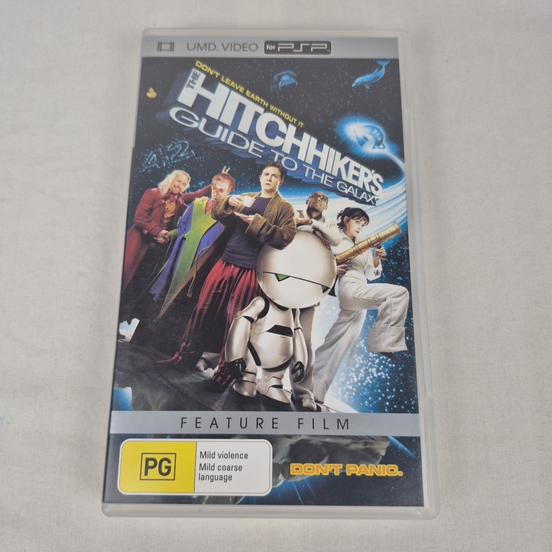 Hitchhiker's Guide To The Galaxy Hitch PSP PlayStation UMD Video PAL Region 4
