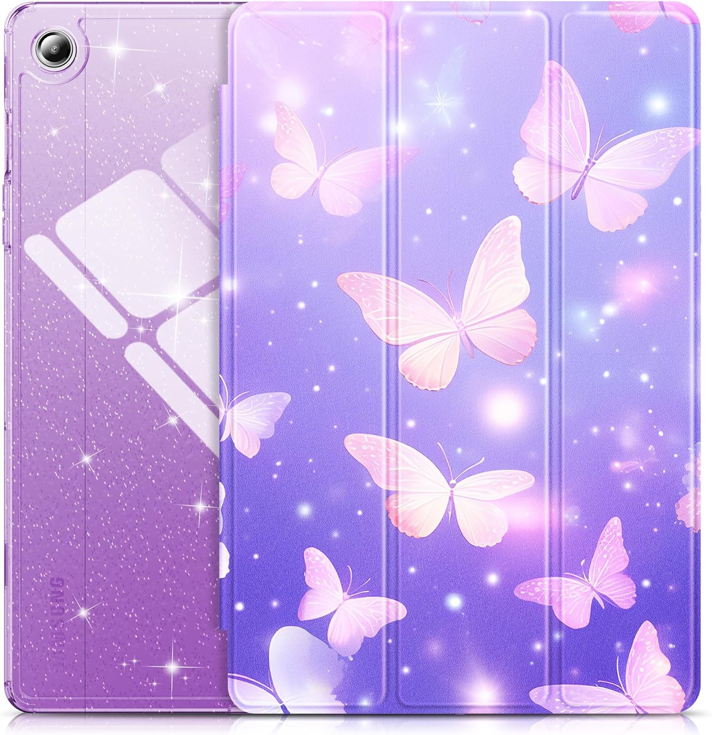 Case for Samsung Galaxy Tab A9+ Plus 11 inch 2023, Glitter Protective Cover
