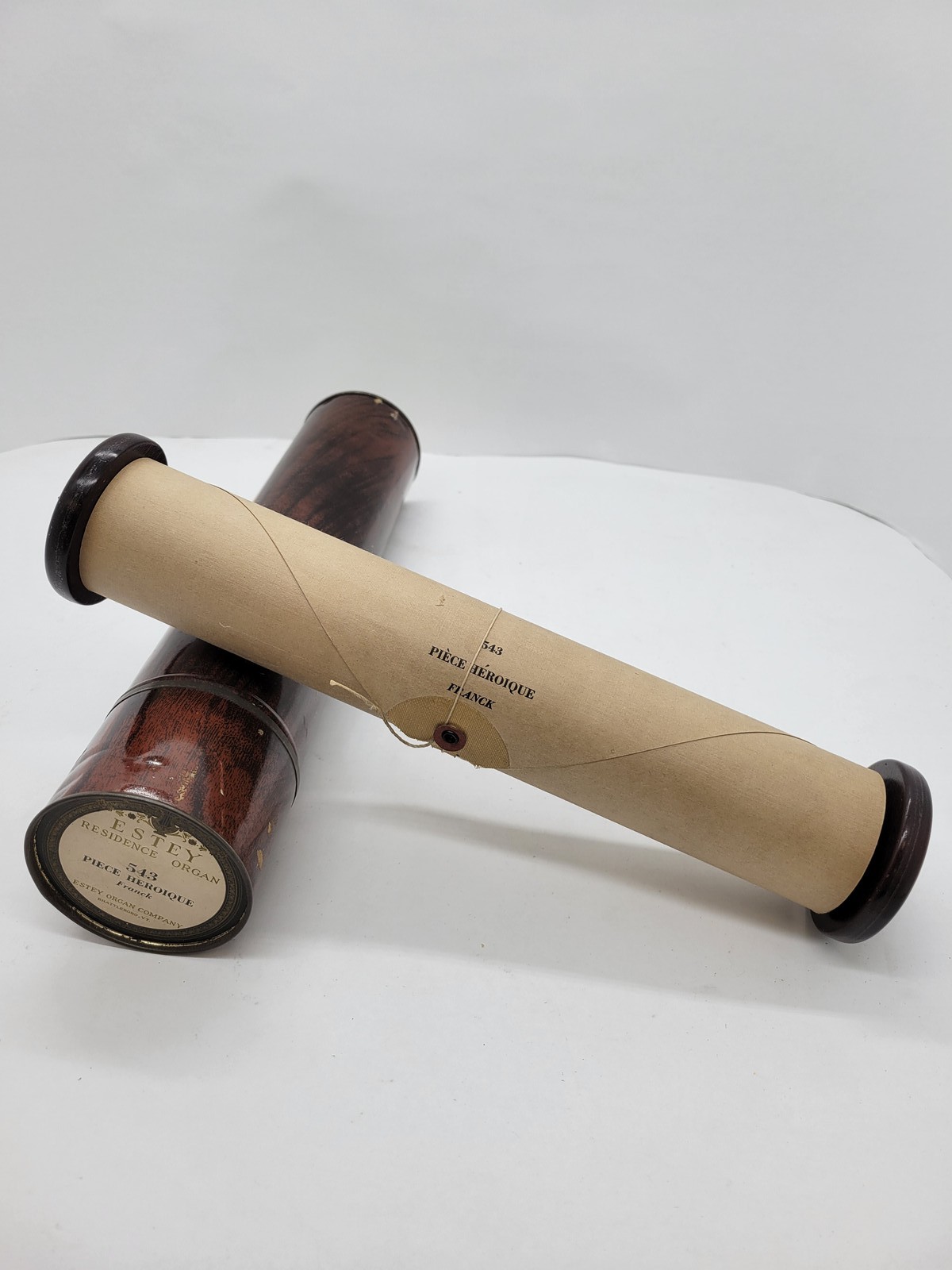 Estey 543 Residence Organ Piano Roll Cesar Franck's Pièce Héroïque