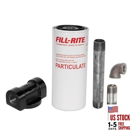  1200KTF7018 18 GPM 10 Micron Particulate Filter Kit 3/4" Particulate w/Head