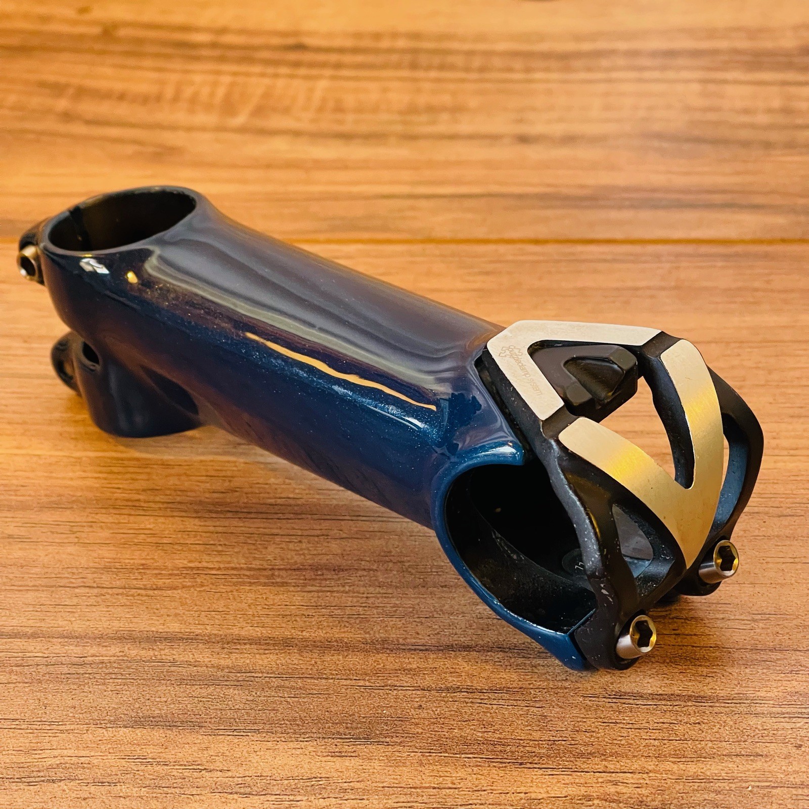 Shimano Pro Road Stem 110mm -10 Degree 1 1/8 31.8 CUSTOM BLUE
