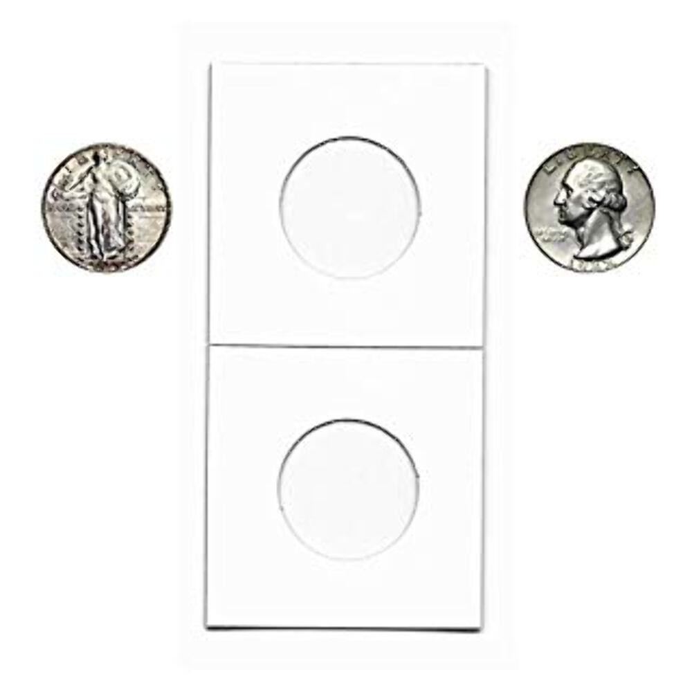 Guardhouse Standard 2" x 2" Quarter Paper Coin Flip 100 Pack