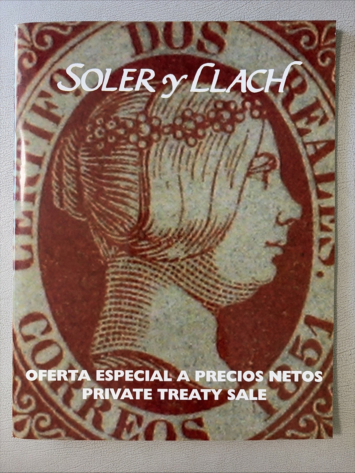 Soler y Llach, Oferta Especial a Precios Netos Private Treaty Sale Nov 03 Stamp