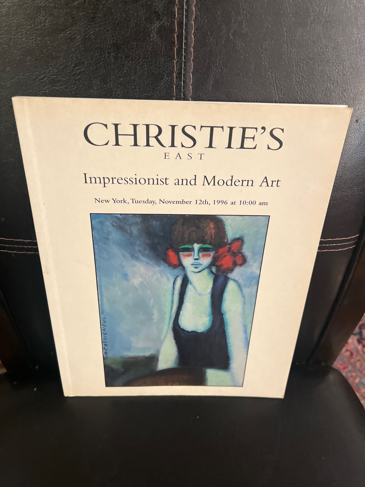 Christie's November 12, 1996  Impressionist and Modern Art Auction Catalogue *