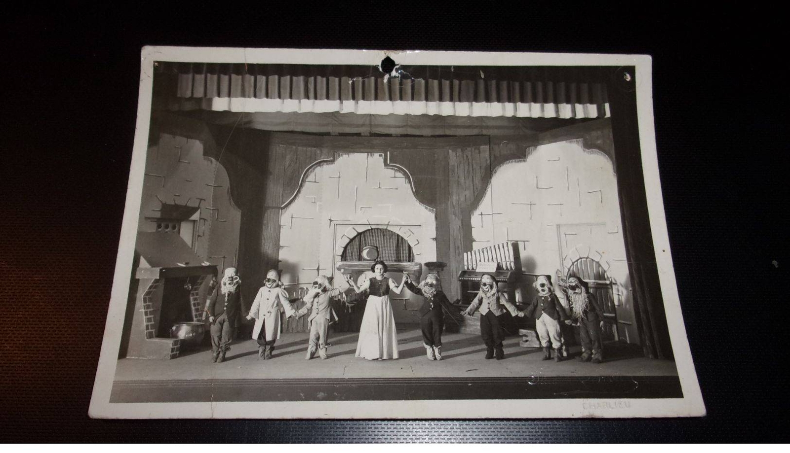 Photography Moi10108 Charlieu Loire Blanche Neige 17 X 12 Cm In Condition