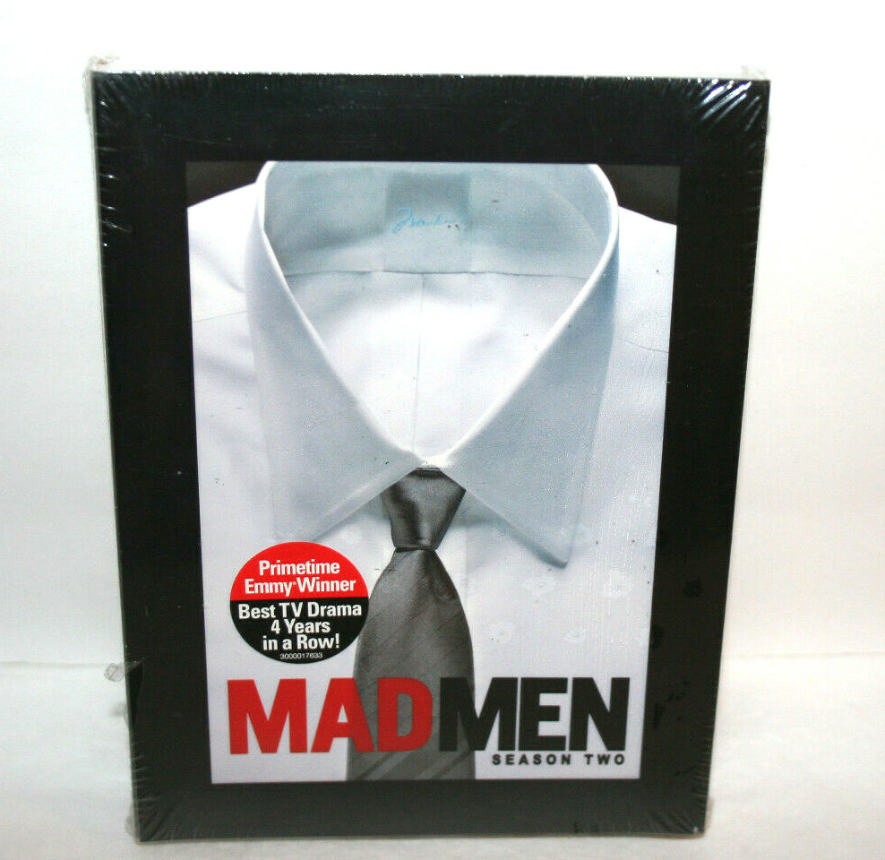BRAND NEW MAD Men Season 2 DVD 4 Dis Set Includes 13 Episodes 2008