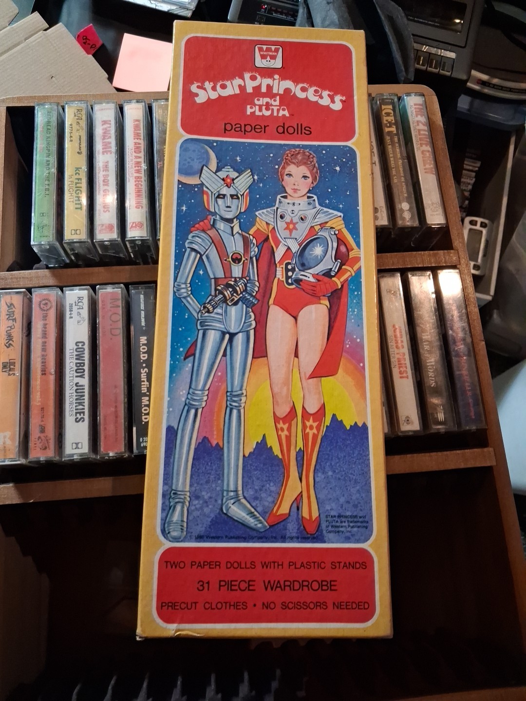 Vintage 1980 Whitman Star Princess and Pluta Paper Dolls in Box