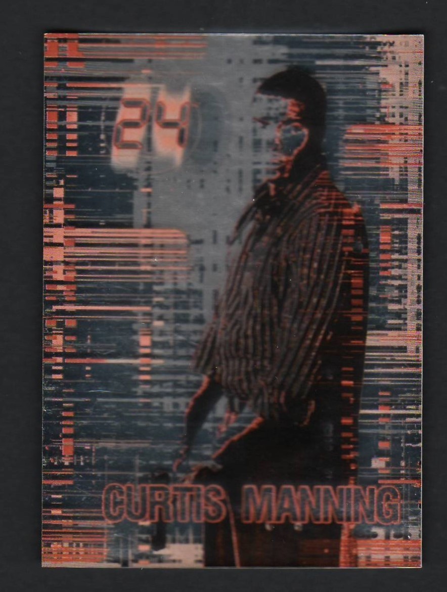 24 SEASON 4 EXPANSION 2007 BOX TOPPER CARD BT1 CURTIS MANNING
