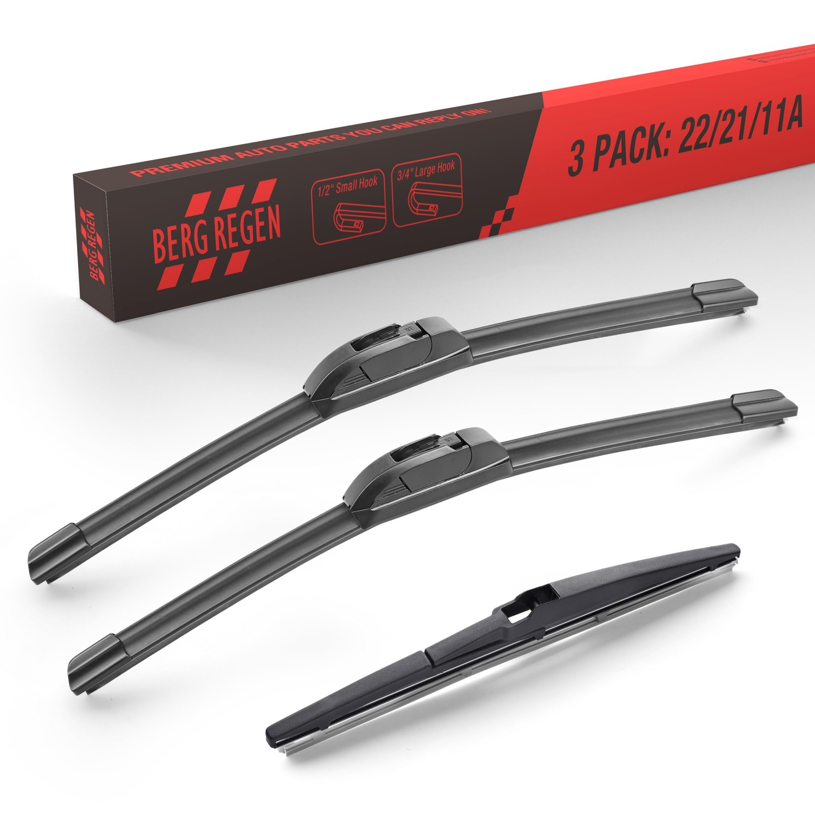 3 Wipers Windshield Wiper Blades Replacement for Jeep Grand cherokee 2021-201...