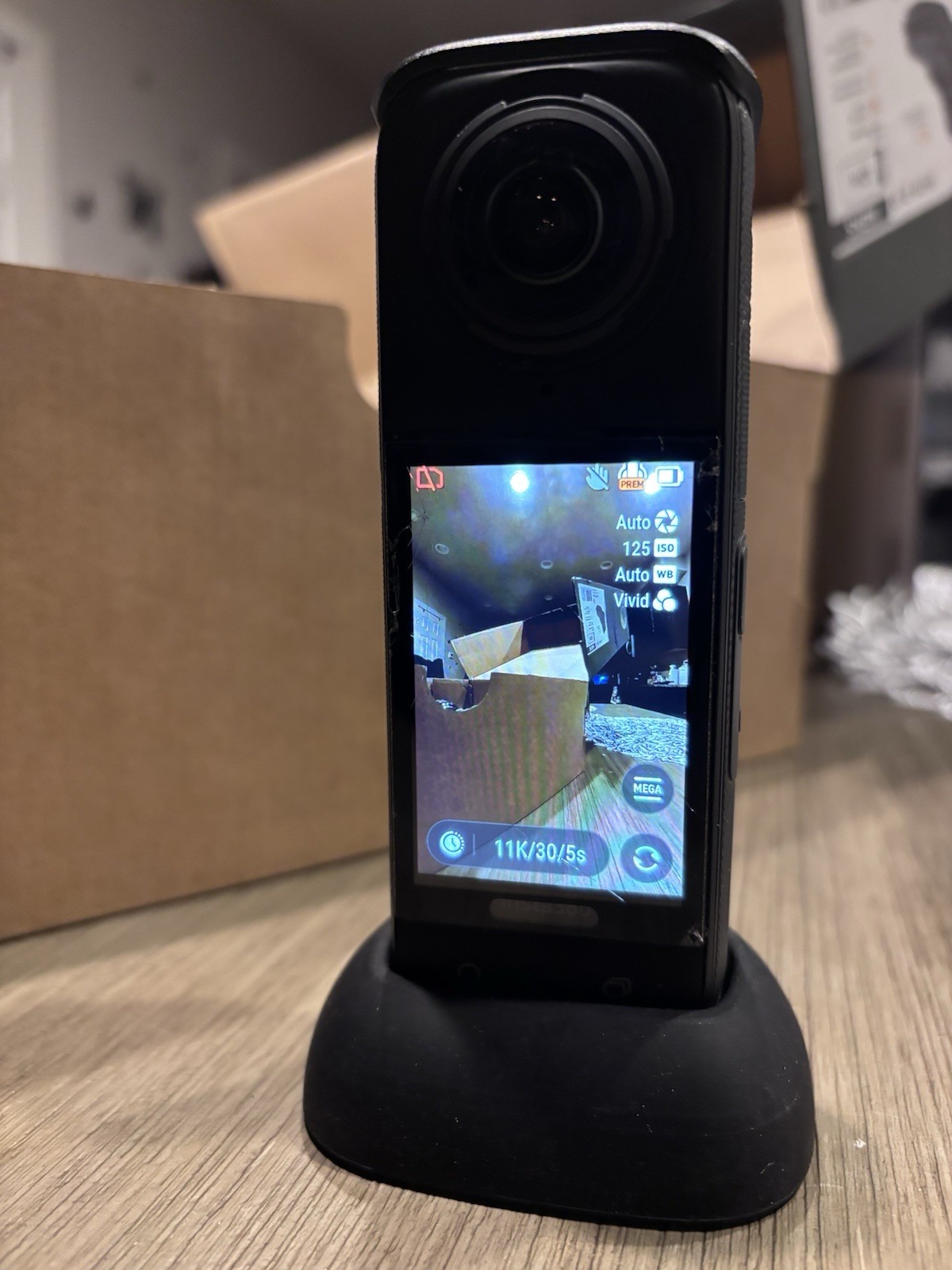 Insta360 X4 8K 360 Action Camera - No Scratches on Both Lenses W Accessories