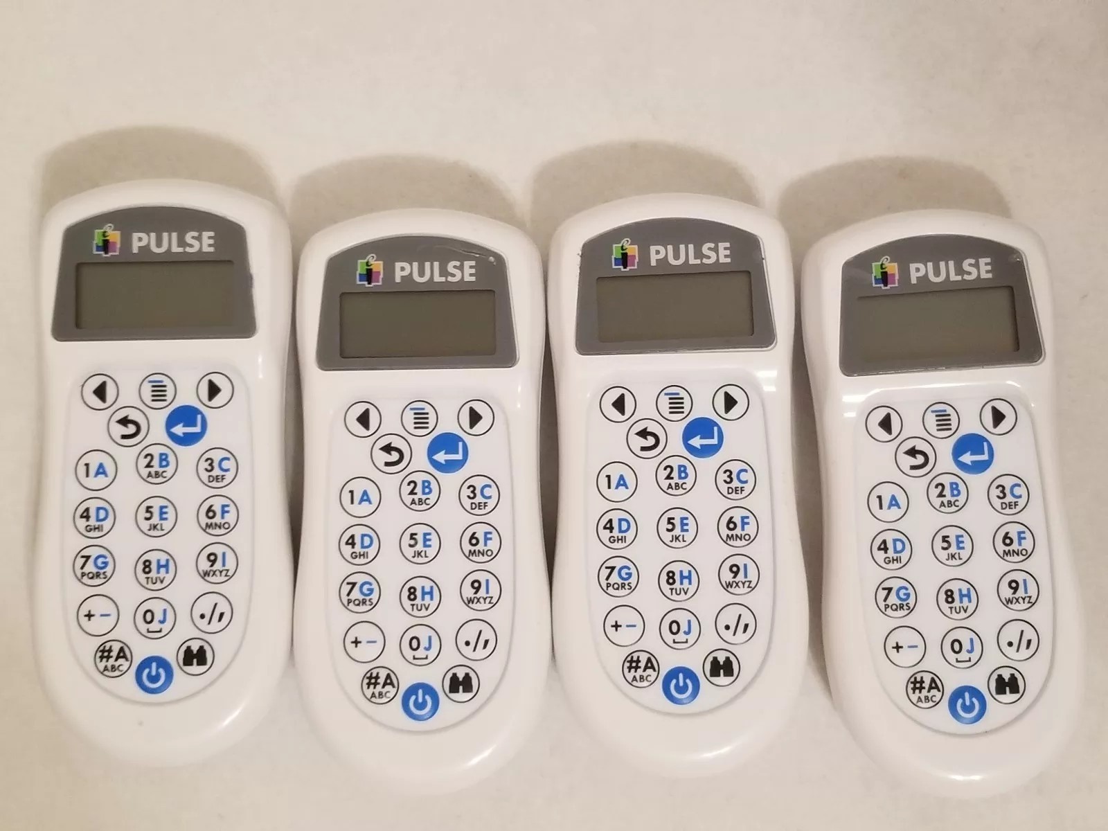 Many Lots - Lot of 4 Einstruction CPS Pulse Student Remote / Clicker KG3EI