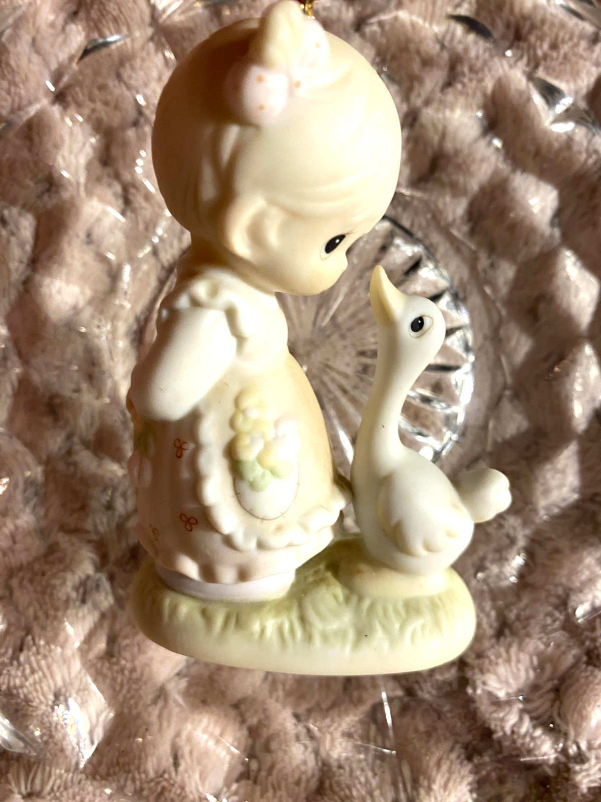 Vintage Precious Moments MAKE A JOYFUL NOISE Christmas Ornament 522910 3 1/4"