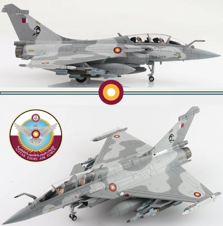 Hobby Master 1/72 HA9613 Dassault Rafale DQ Qatar Emiri Air Force Flying Wing 6