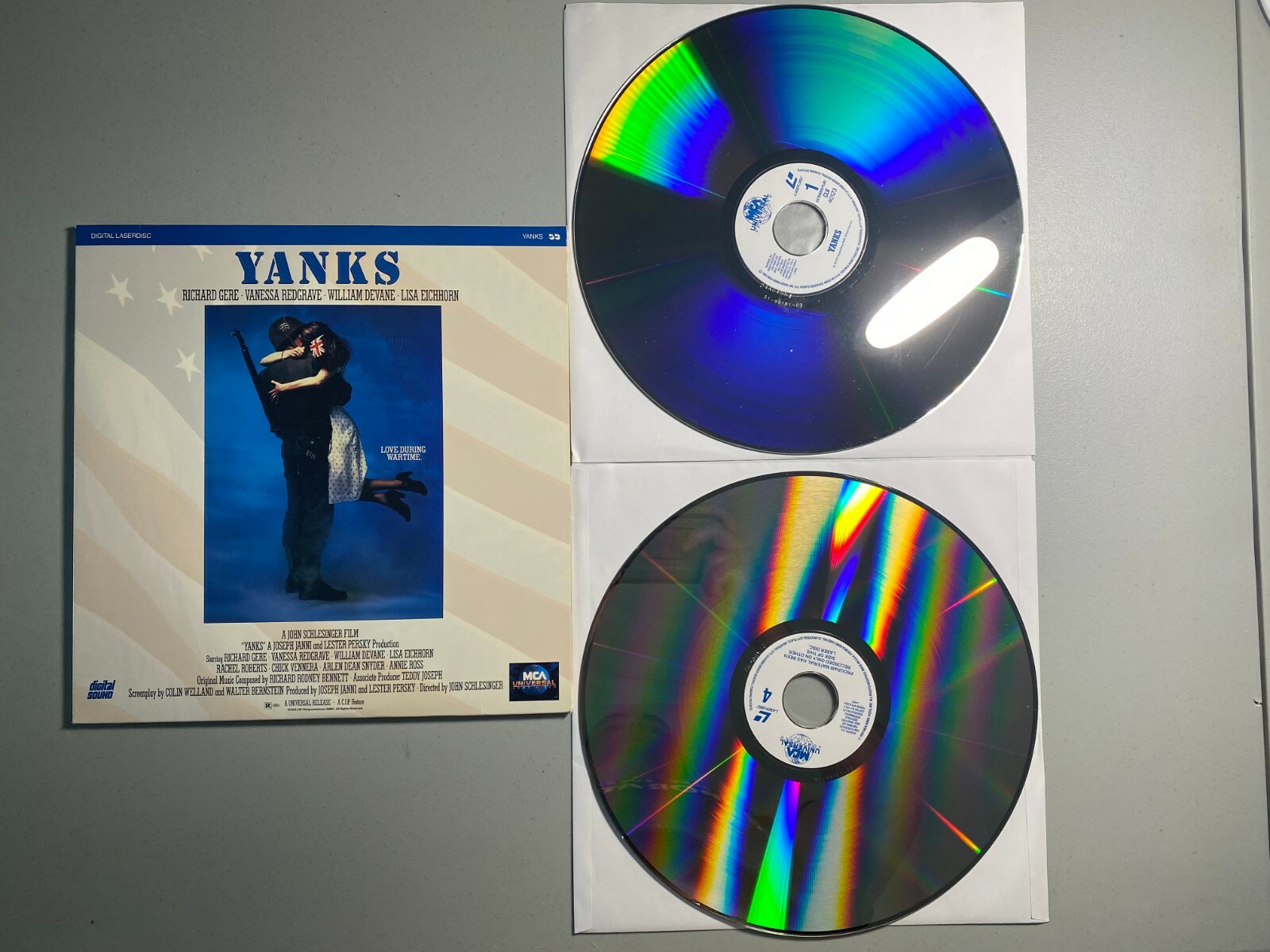 Yanks  Laserdisc LD Excellent Condition