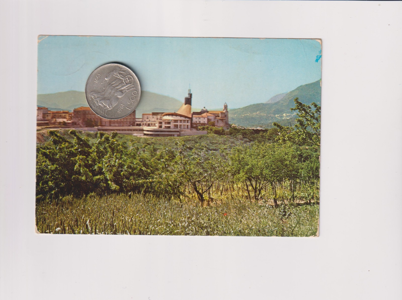 MATERDOMINI Avellino - View of the Basilica of St. Gerard - fg vg