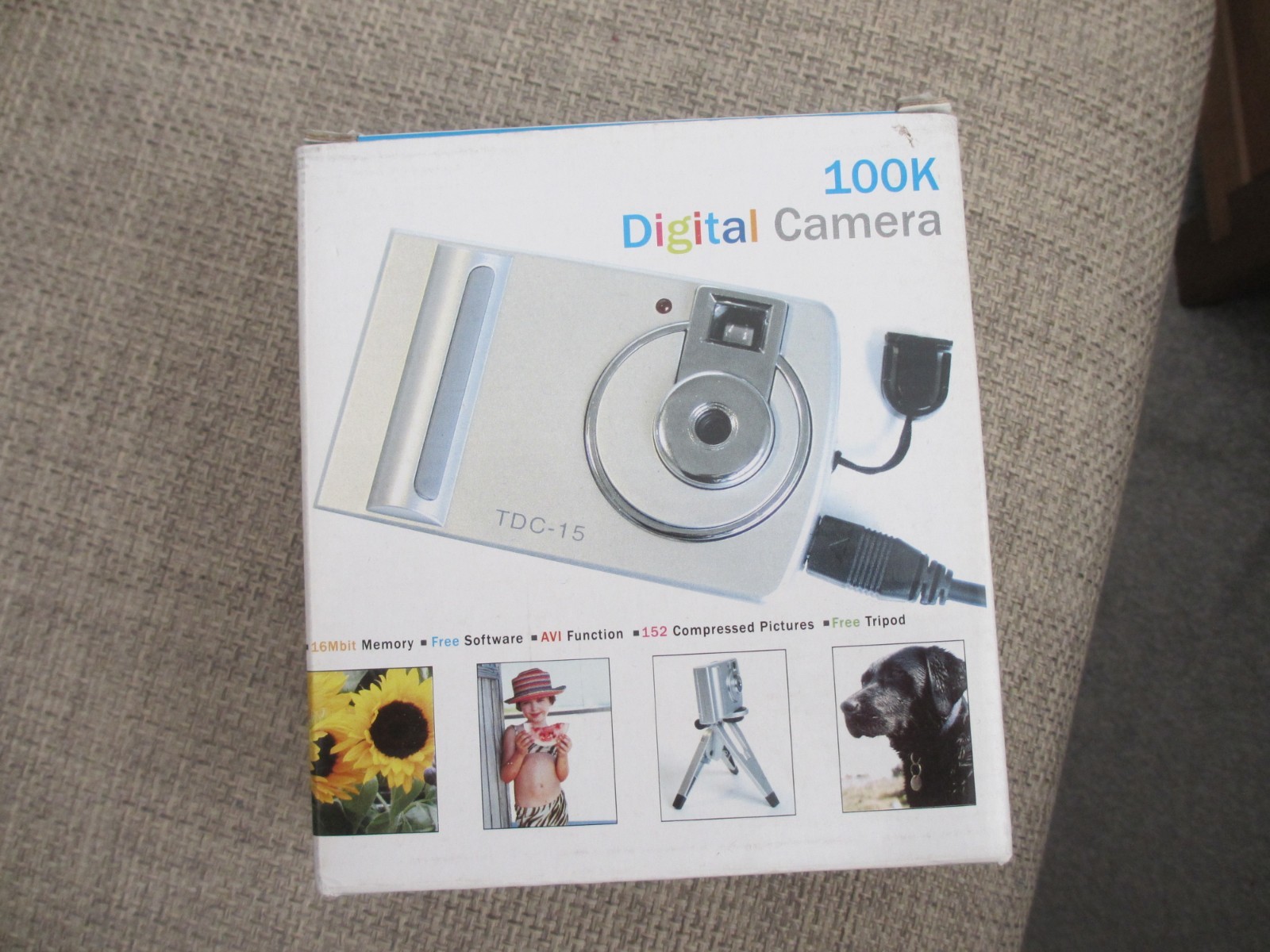 Mini Cam 100k Digital Camera TDC-15 - dual function Minicam (ll)