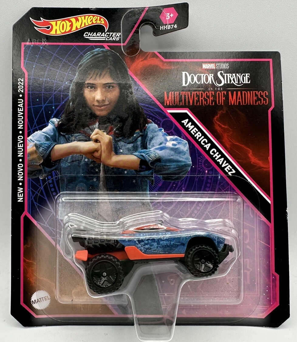 Hot Wheels America Chavez Marvel Doctor Strange Character Cars Mattel  2021