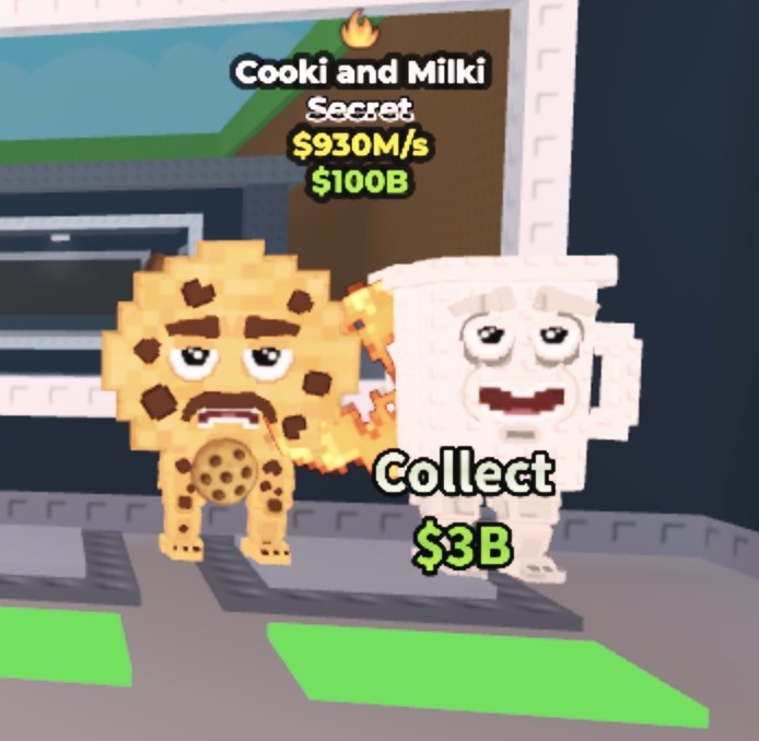 Cooki and Milki Fire trait 930m/S  Steal A Brainrot