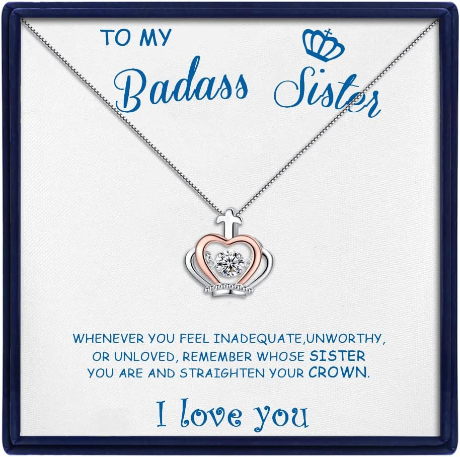 to My Daughter Necklace from Mom Dad Inspirational Daughter Christmas Gifts Jewe