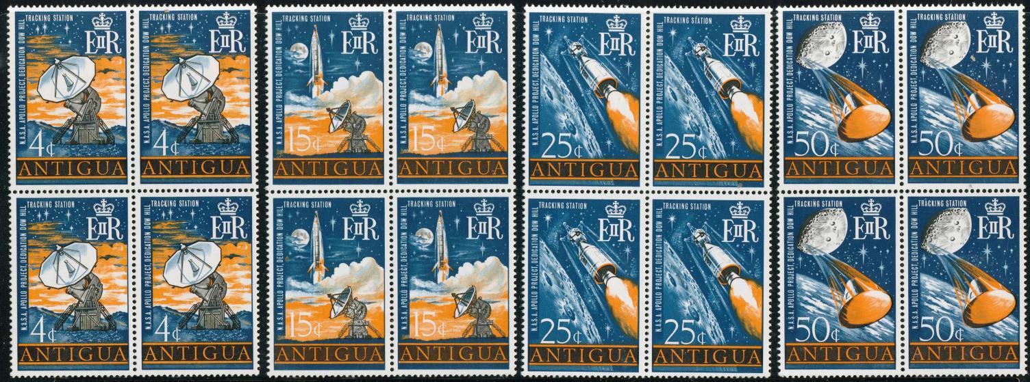 AST Antique No. 190/93 Block 4 Astro MNH