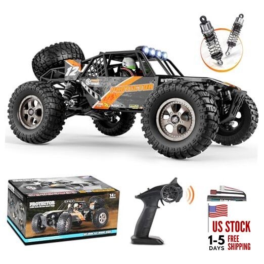  Remote Control Car,1:12 Scale 4x4 RC Cars Protector 38+ KM/H Speed, 2.4G All 