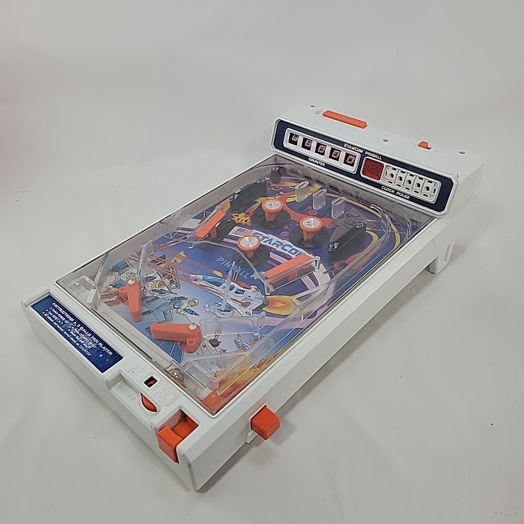 Tony StarCom Automatic Arcade Pinball For Parts Or Repair 1979 Japan