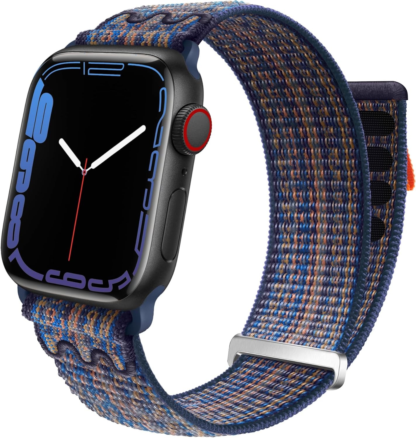 Nylon Strap Compatible with Apple Watch Series 10 38/40/41/42mm