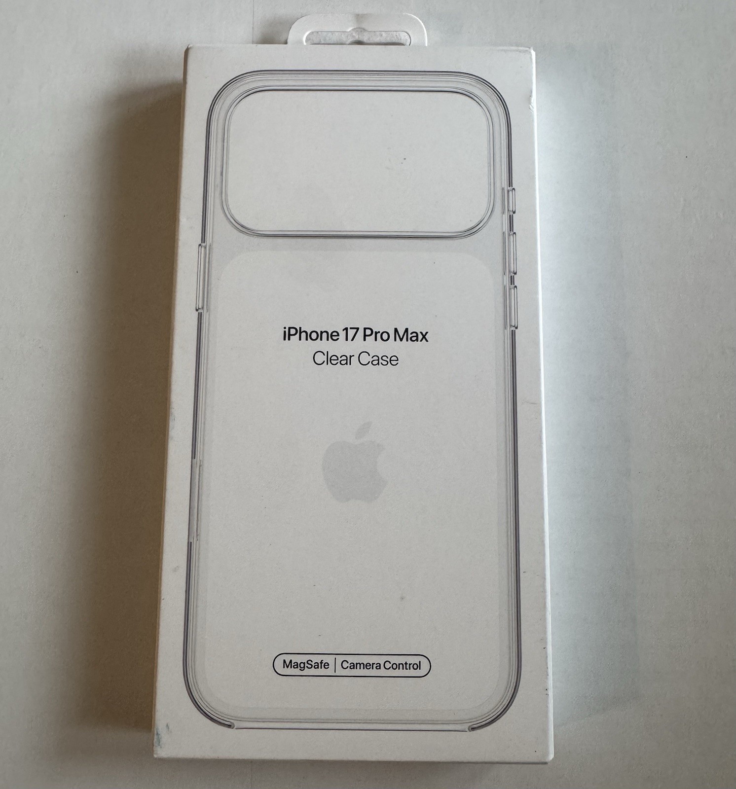 Genuine Apple iPhone 17 Pro Max Clear Case MagSafe & Camera Control Open Box