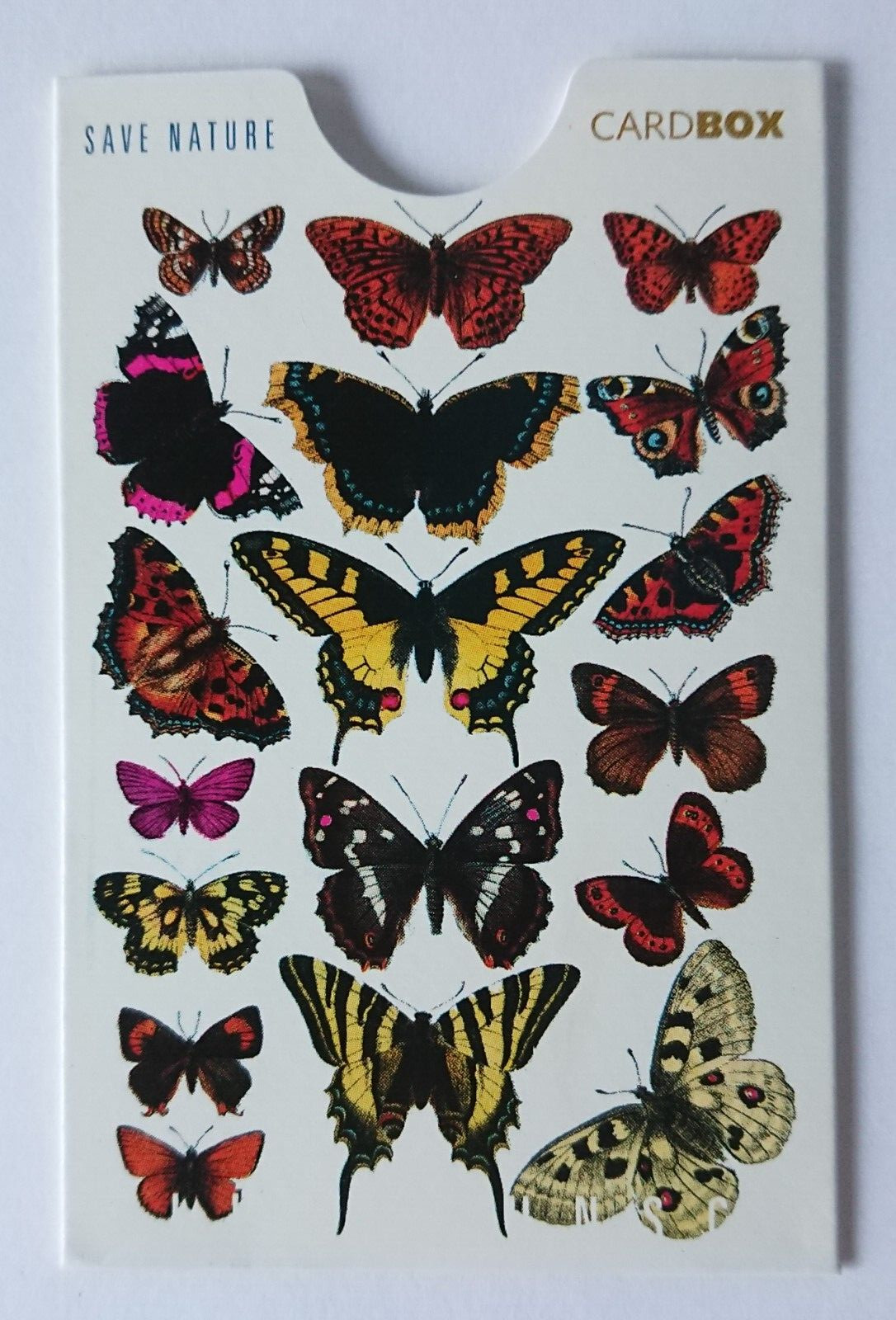 Cardholder Cardbox Phone Card Bank Card EC Card Save Nature Butterflies