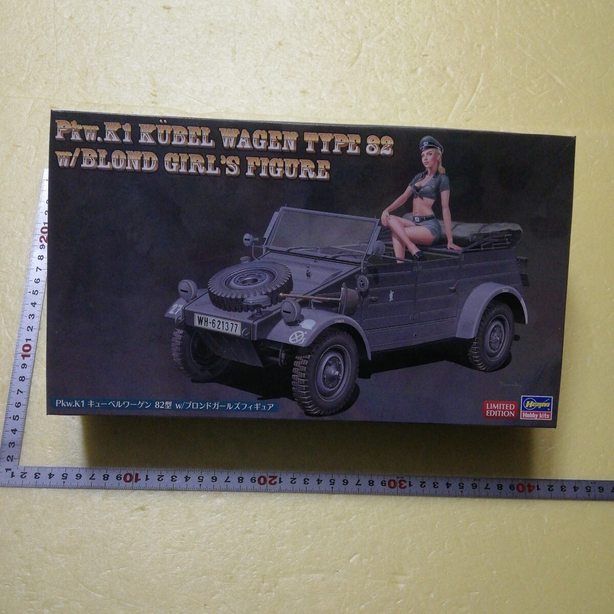 Ground 1/24 Hasegawa Hasegawa Kubelwagen Type 82 Blonde Girls Unassembled
