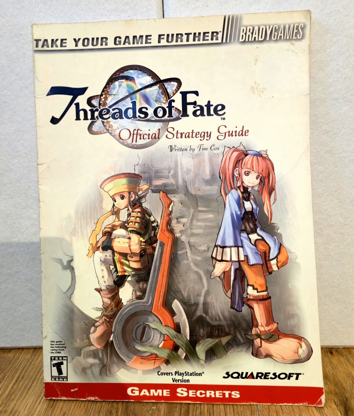 Threads of Fate PS1 Official Strategy Guide (Bradygames) Paperback PlayStation 1