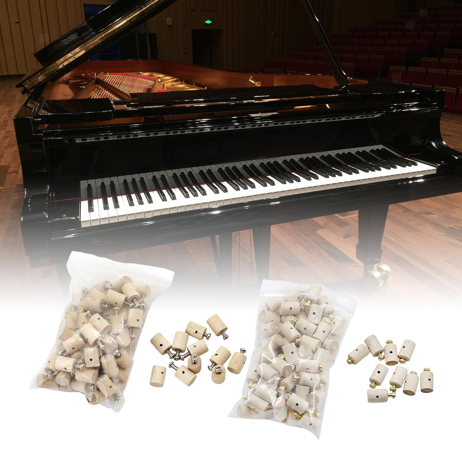 Piano Wooden Sound Head Screws Lightweight Sturdy Compact Damper Head Screws