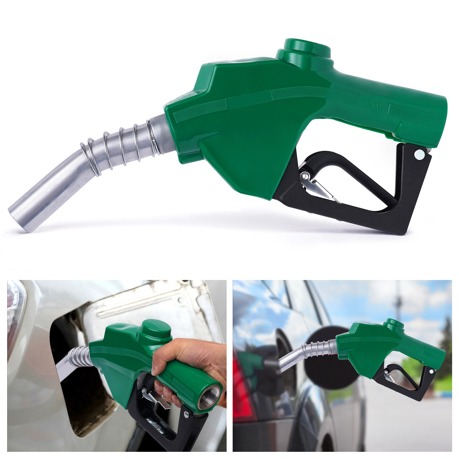 1" inch Automatic Fuel Nozzle Self-sealing Diesel Transfer Nozzle Auto Shut Off