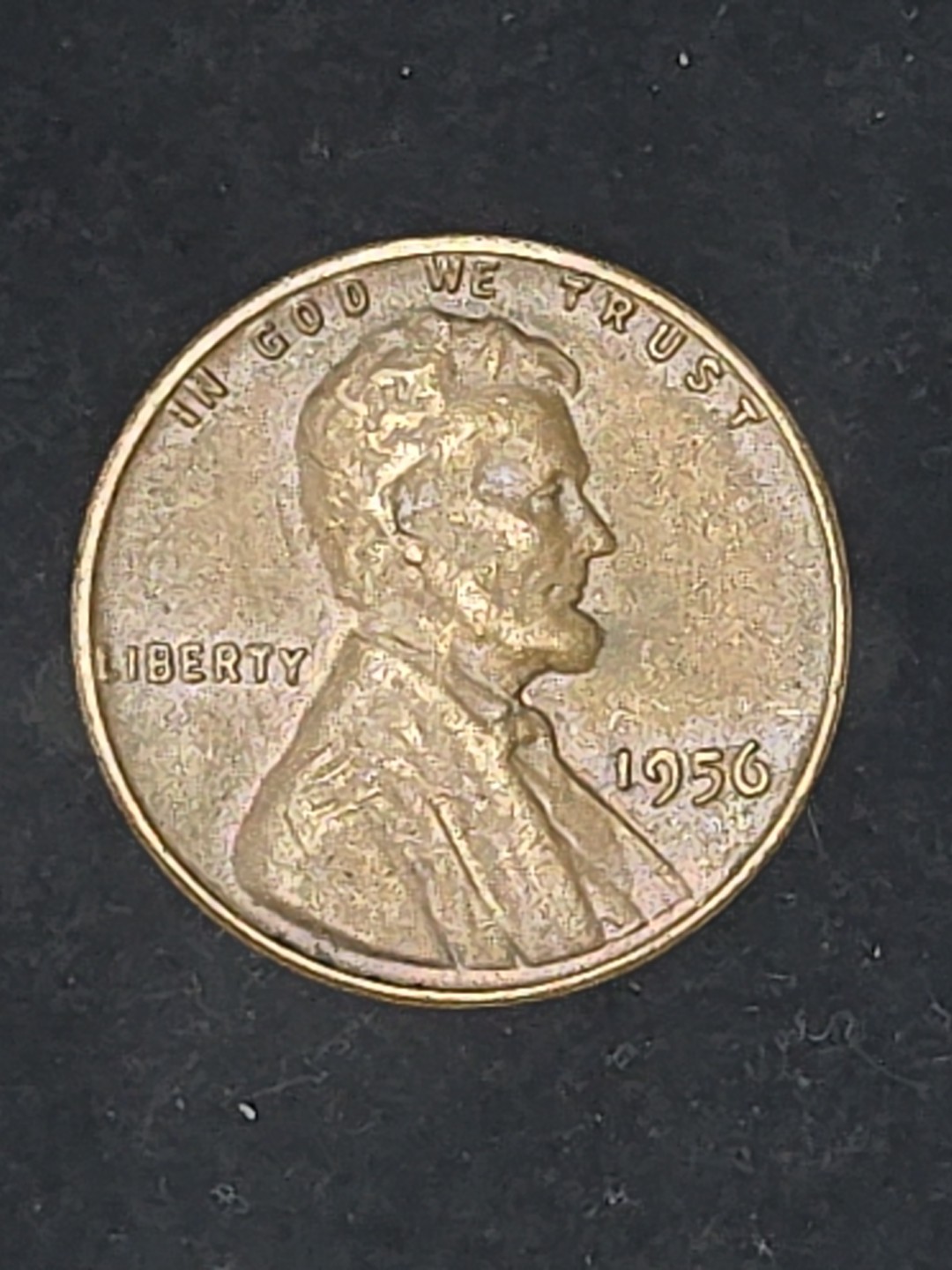 1956 P Wheat Penny Cent Circulated