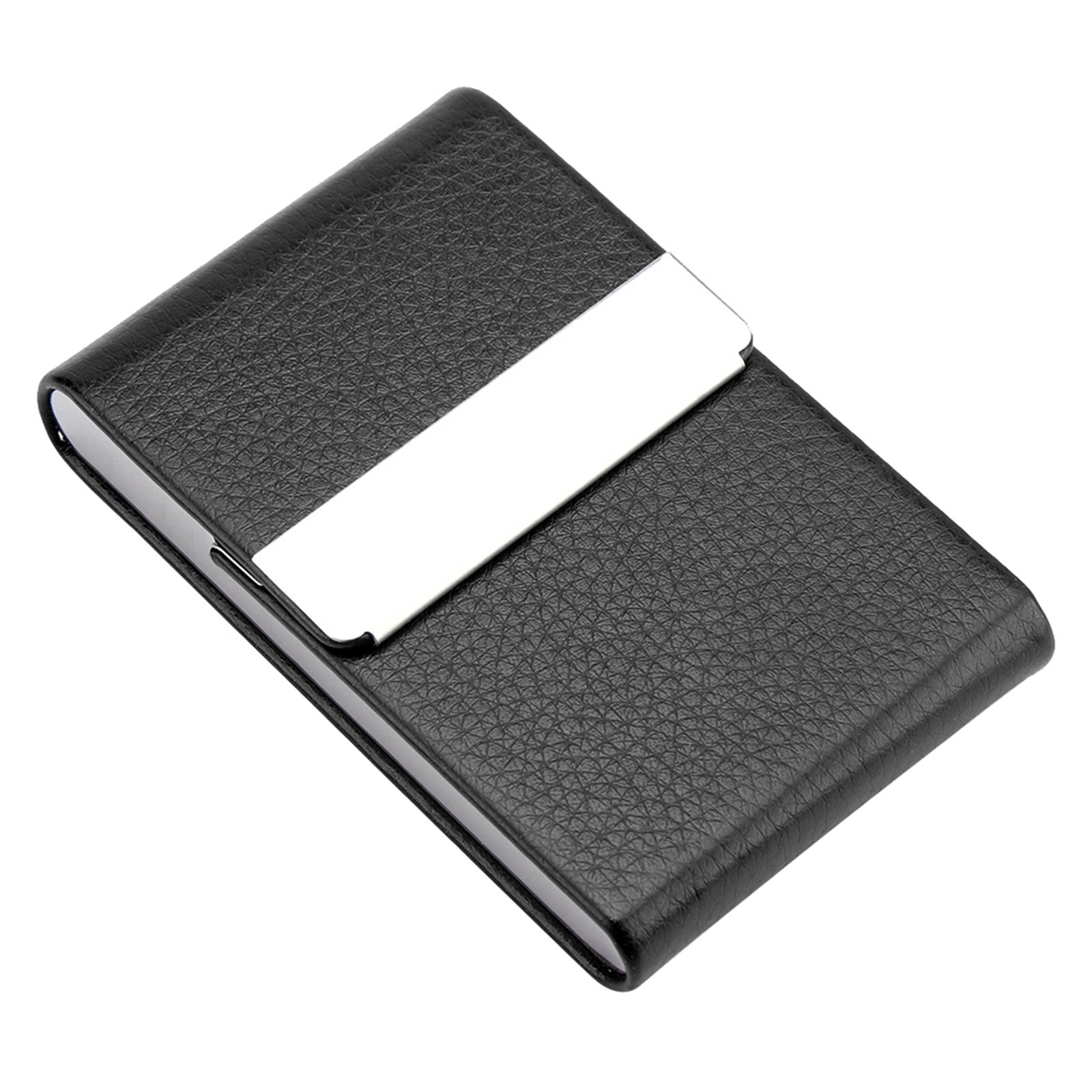 Black Cigar Cigarette Case Lighter Holder PU Leather Sto NY