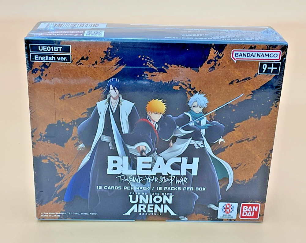 Union Arena UEX01BT Thousand Year Blood War - Booster Box 16 Packs - Sealed
